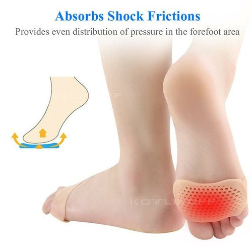 nserts & Cushions Silicone Padded Forefoot Insoles For High Heel Shoes
